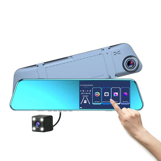 Dashcam 1080P con Cámara de Marcha Atrás | Grabación Full HD y Visión Nocturna | Seguridad en la Conducción